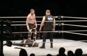 Kevin Owens & Sami Zayn Join Forces At WWE Live Event (Video)