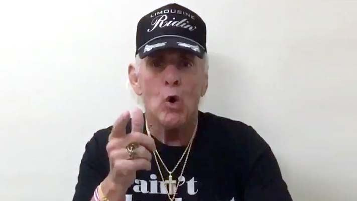 Ric Flair: “I Ain’t Dead Yet Mother F**ckers! WOOOOO!” (Video)