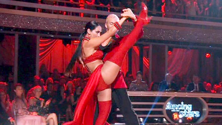 Video: Nikki Bella Dances The Tango On Dancing With The Stars