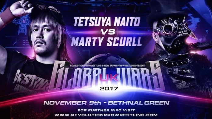 Rev Pro Global Wars Naito vs Scurll