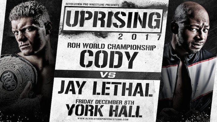 Ring of Honor Title On The Line at Rev Pro ‘Uprising’ Event