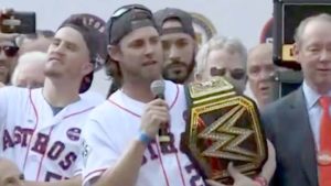 Astros Star Wears WWE Title At World Series Parade, WWE Stars At UK Parliament