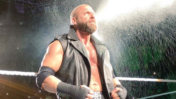 Triple H Beats Jinder Mahal In India