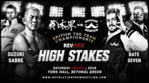 Huge NJPW vs WWE UK Tag Team Bout Announced for Rev Pro ‘High Stakes’