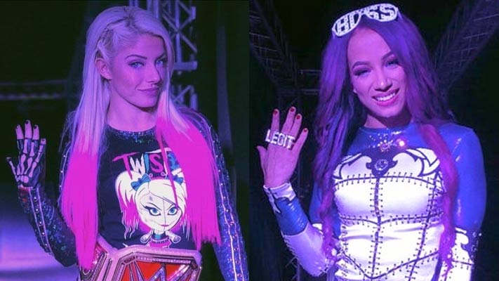 Alexa Bliss & Sasha Banks Make History In Abu Dhabi