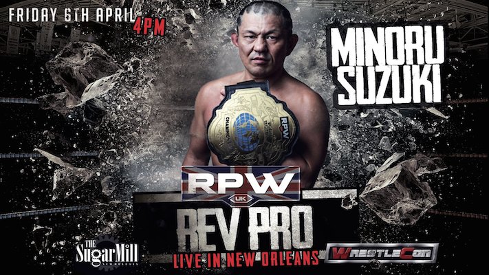 Rev Pro Announces IWGP Intercontinental Champion for Wrestlemania Weekend Show