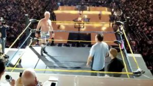 Jeff Jarrett Returns To The Ring Against Jerry Lawler At NBA Game (Video)