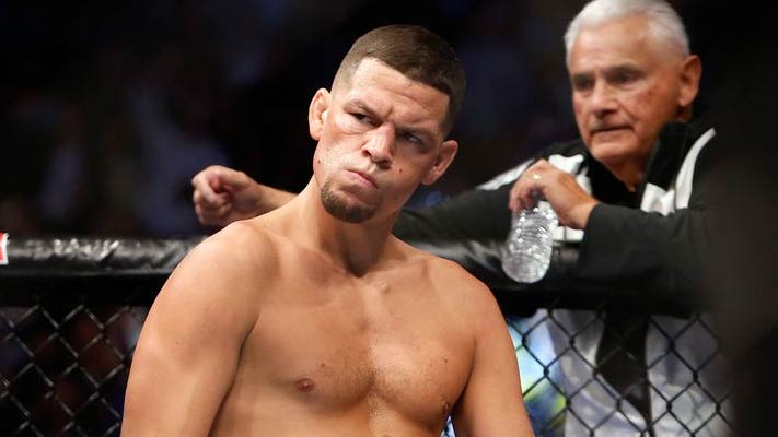 Nate Diaz Posts Photo With Triple H & Stephanie McMahon (Photo)