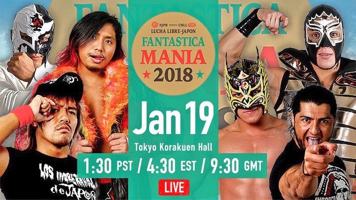 NJPW/CMLL Fantastica Mania Results (Jan. 19): New Champion Crowned