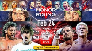 NJPW Honor Rising Night Two Results: The Golden Lovers vs. Cody & Marty Scurll