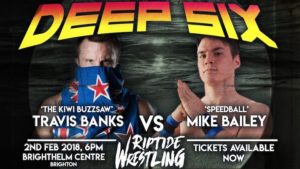 UK Match Of The Week – Travis Banks vs ‘Speedball’ Mike Bailey (RIPTIDE Wrestling)