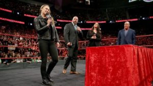 Fan Gets Arrested At Elimination Chamber During Ronda Rousey Segment (Video), Braun Strowman Breaks Record Inside The Chamber