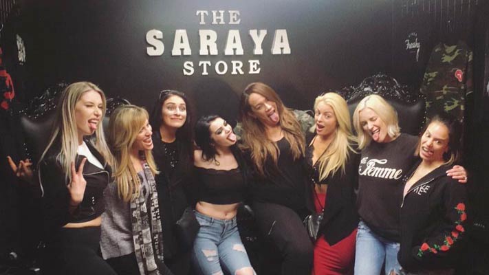 Paige’s “The Saraya Store” Has Grand Opening In Anaheim, CA