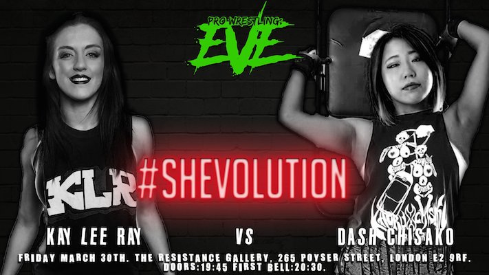 Matches Announced for Pro Wrestling: EVE’s #Shevolution Event