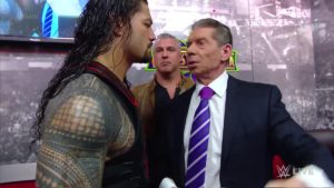 Vince McMahon “Suspends” Roman Reigns In RAW Angle