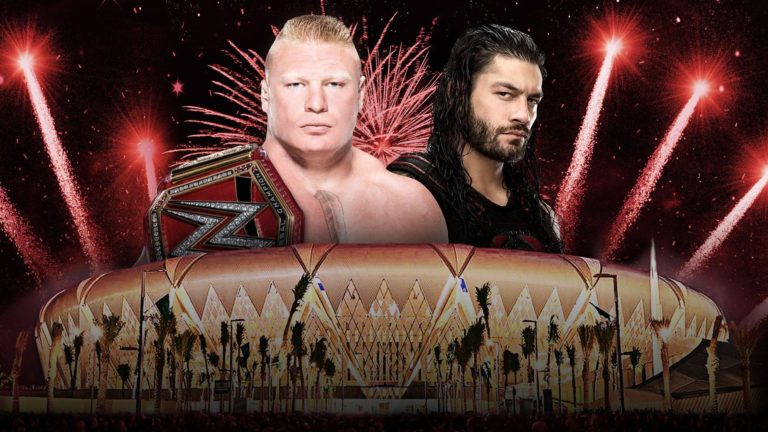 WWE Greatest Royal Rumble: Brock Lesnar vs. Roman Reigns (Photos, Video)