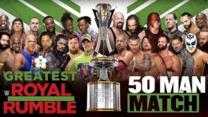 WWE Greatest Royal Rumble: 50-Superstar Royal Rumble Match