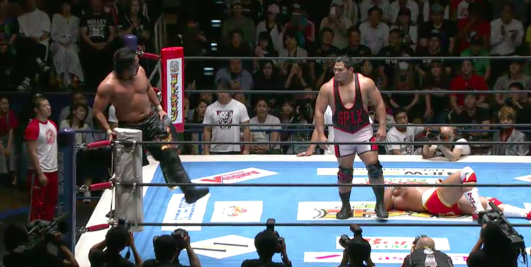 Hirooki Goto Defeats Michael Elgin For Title, Full NJPW Kizuna Road Results