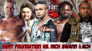 Hart Foundation (w/Brian Pillman II) vs. Rich Swann & ACH Announced For MLW Battle Riot (7/19)