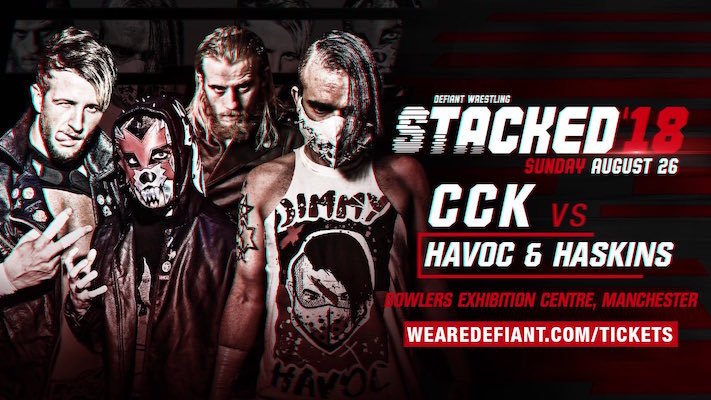 DEFIANT Announce CCK vs Haskins/Havoc for Stacked ’18