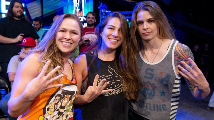 Ronda Rousey Shares Four Horsewomen Photo, Ruby Riott Returns To WWE TV