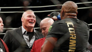 Cormier On Lesnar’s SummerSlam Physique: “Old Brock Is Looking Smaller”