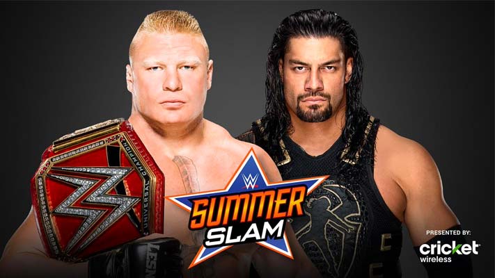 SummerSlam: Lesnar vs. Reigns Confirmed