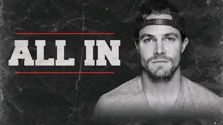 Stephen Amell Reflects On Wrestling Christopher Daniels At All In