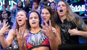 Four Horsewomen Of MMA Team Up At NXT Live Event (Photos)