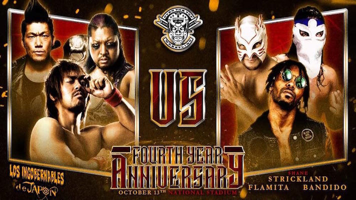 Los Ingobernables Match Set for OTT Fourth Year Anniversary