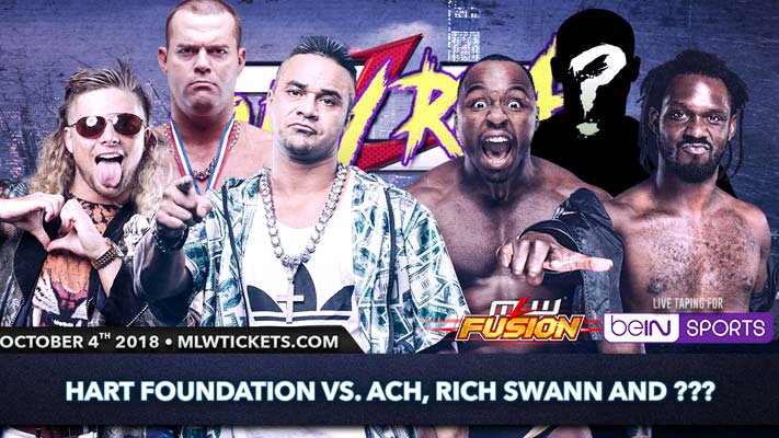 Hart Foundation In Action At MLW Fury Road NYC Taping (10/4)