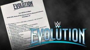 How Did That “Leaked” WWE Evolution Card Turn Out ?