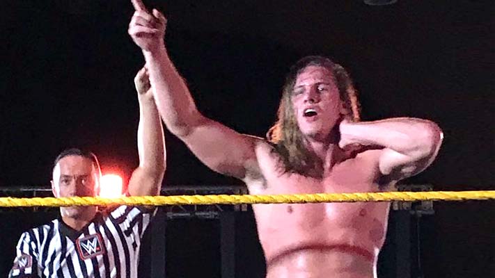 Video: Matt Riddle Makes NXT In-Ring Debut