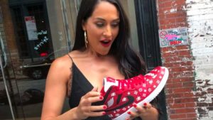 Nikki Bella Receives Custom Air Jordans For RAW Return