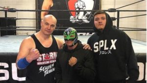 Rey Mysterio’s Son Training With Lance Storm