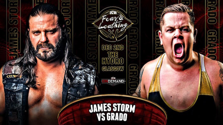 ICW Announce James Storm vs Grado for Fear & Loathing XI