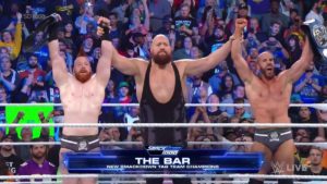 The Bar Wins WWE SmackDown Tag Team Titles