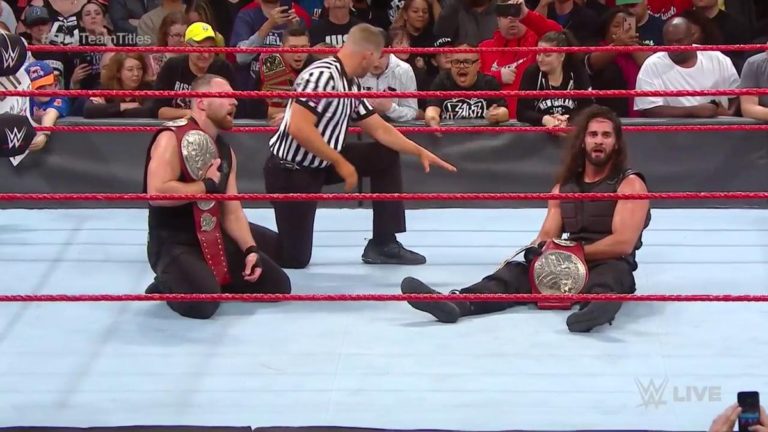 Dean Ambrose & Seth Rollins Win WWE RAW Tag Team Titles, Big Heel Turn Takes Place