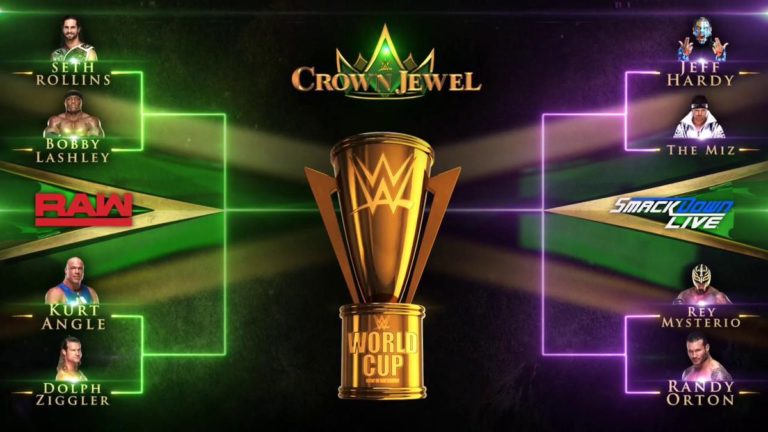 Brackets For The WWE World Cup Tournament