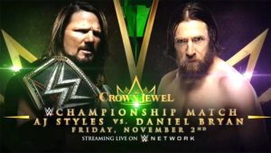 WWE Championship Match Confirmed for Crown Jewel