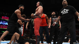 Bullet Club Welcomes Jay White, Tama Tonga And Rocky Romero Trade Shots