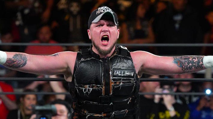 Sami Callihan Shows Off Re-Designed Impact Wrestling World Title