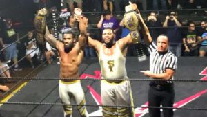 The Street Profits Win EVOLVE Tag Team Titles