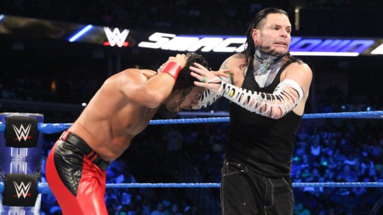 Jeff Hardy Impersonates Shinsuke Nakamura (Video), Brock Lesnar vs. AJ Styles Stat