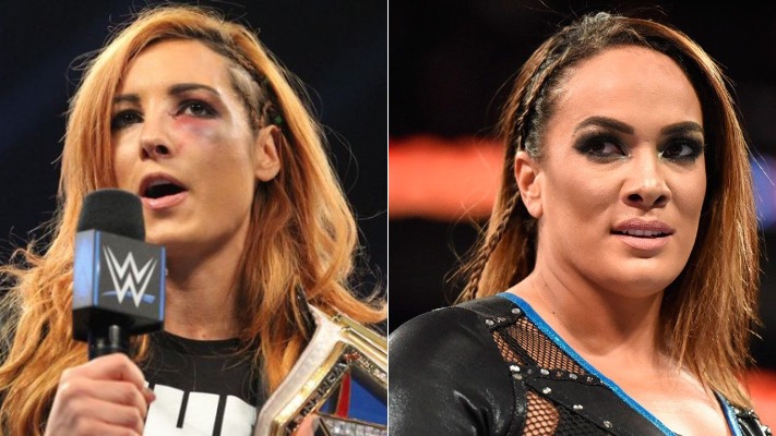 Becky Lynch & Nia Jax Renew Hostilities On Twitter