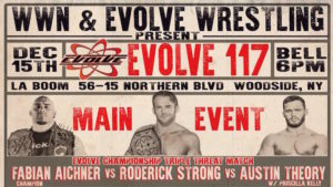 EVOLVE 117 (12/15) Results feat. NXT Superstars