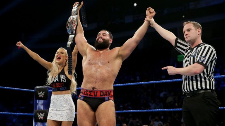 Rusev Reacts To Title Win On SmackDown Live