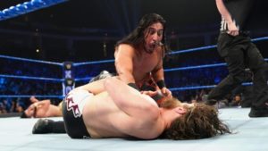 Footage Surfaces Of Mustafa Ali Landing On Daniel Bryan’s Head During SD Main Event