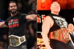 Seth Rollins Brock Lesnar