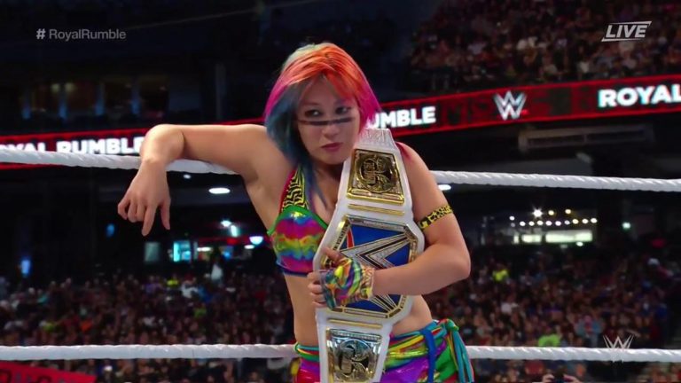 Asuka Retains SmackDown Women’s Title At WWE Royal Rumble